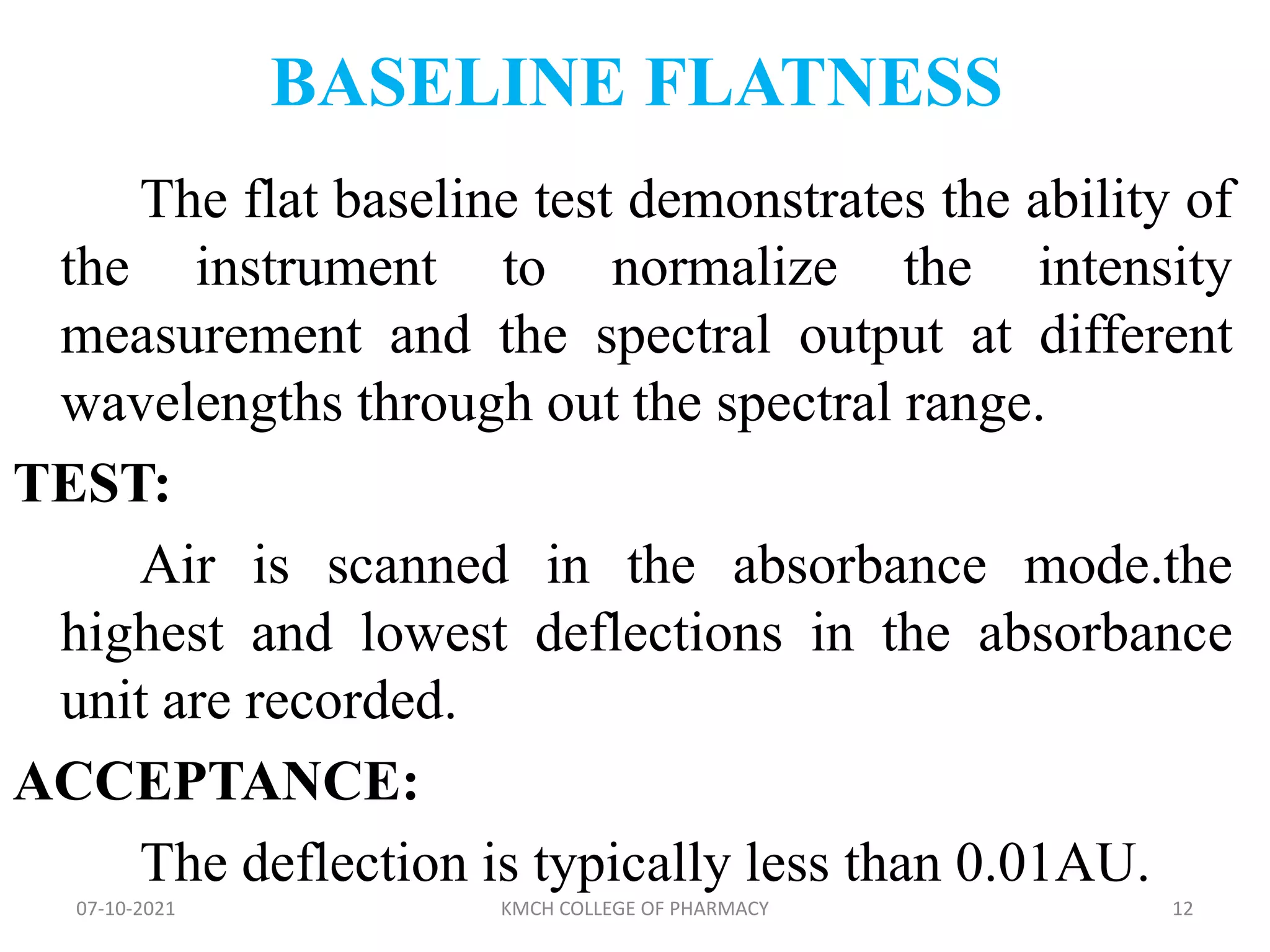 Calibration of analytical instruments | PPTX