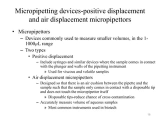 Displacement Type Instruments calibrationofglassware-120408004156-phpapp02.ppt
