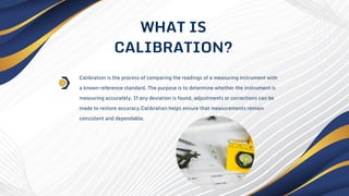 What is calibration, and why is it important? | PDF