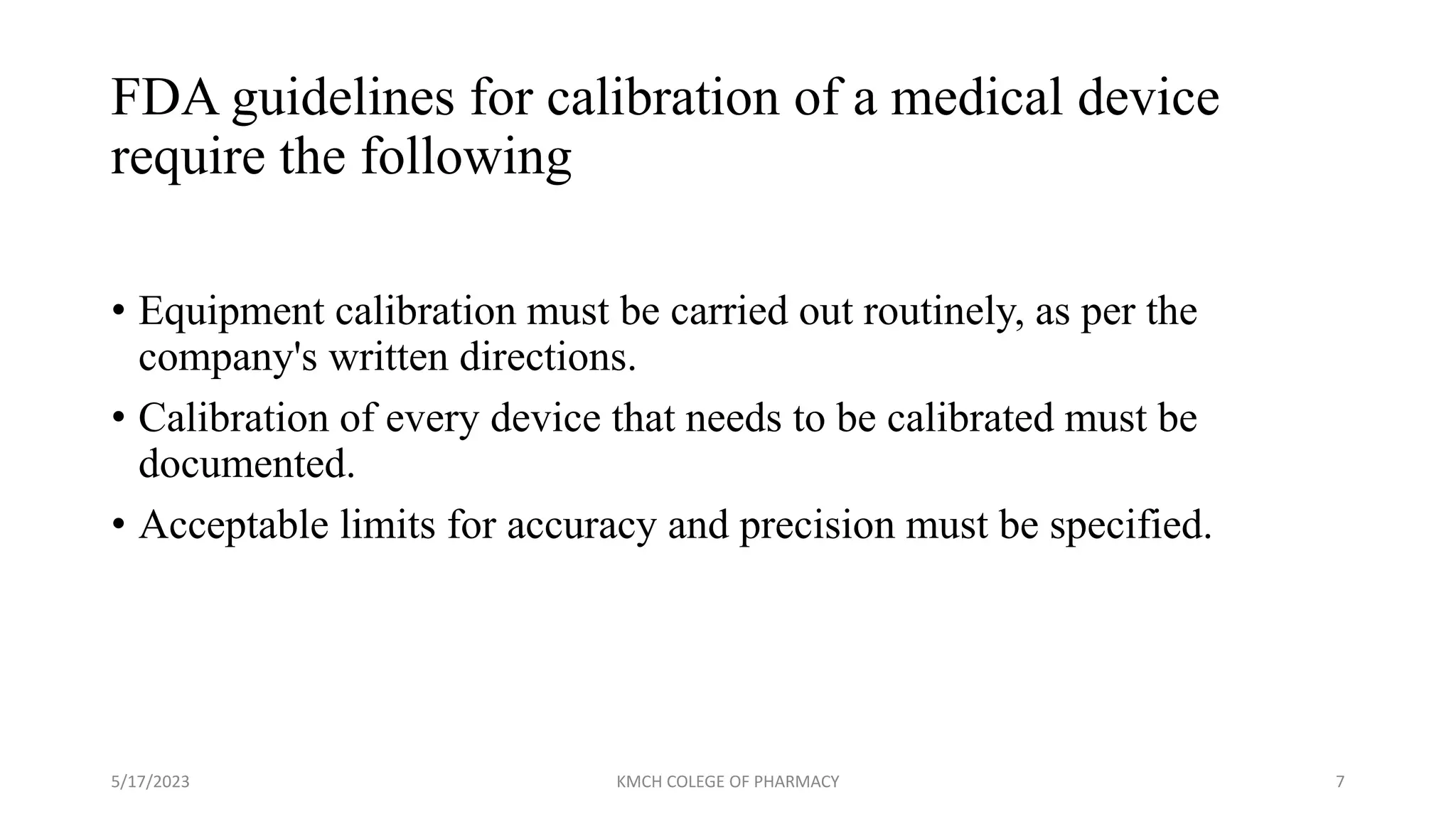 CALIBRATION PROTOCOL AS PER USFDA GUIDELINES.pptx