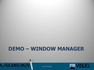 Demo – Window Manager