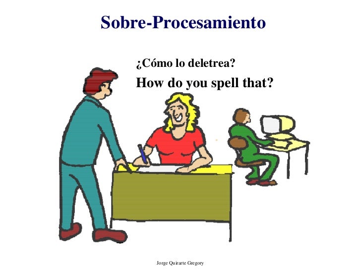 Resultado de imagen para sobre procesamiento