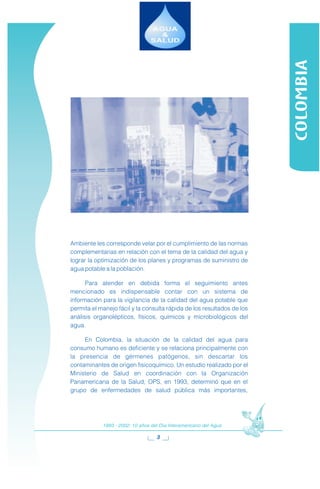 CALIDAD DEL AGUA EN COLOMBIA | PDF