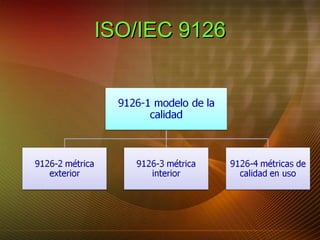 ISO/IEC 9126 