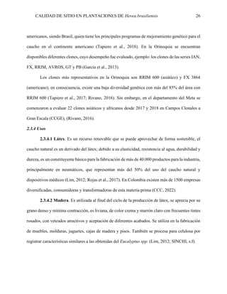 Calidad de sitio e influencia de las condiciones edafoclimáticas en plantaciones de Hevea brasiliensis. En tres municipios de Casanare..pdf