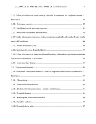 Calidad de sitio e influencia de las condiciones edafoclimáticas en plantaciones de Hevea brasiliensis. En tres municipios de Casanare..pdf