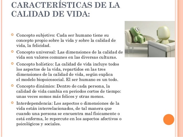 Caracteristicas De La Calidad De Vida es.slideshare.net