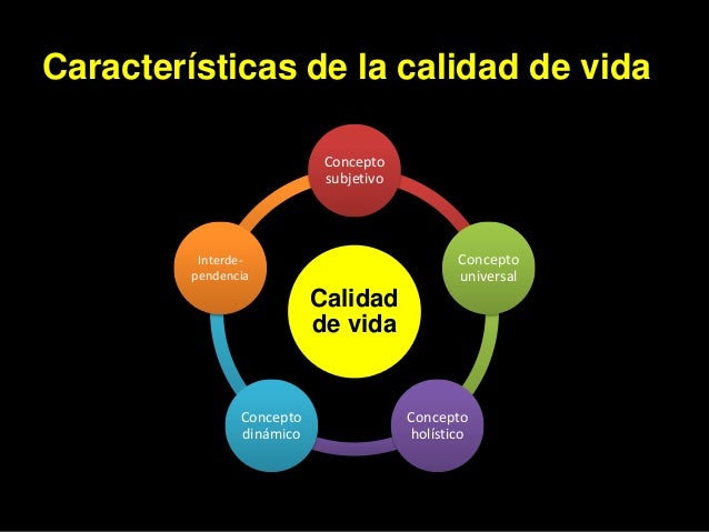 Caracteristicas De La Calidad De Vida
