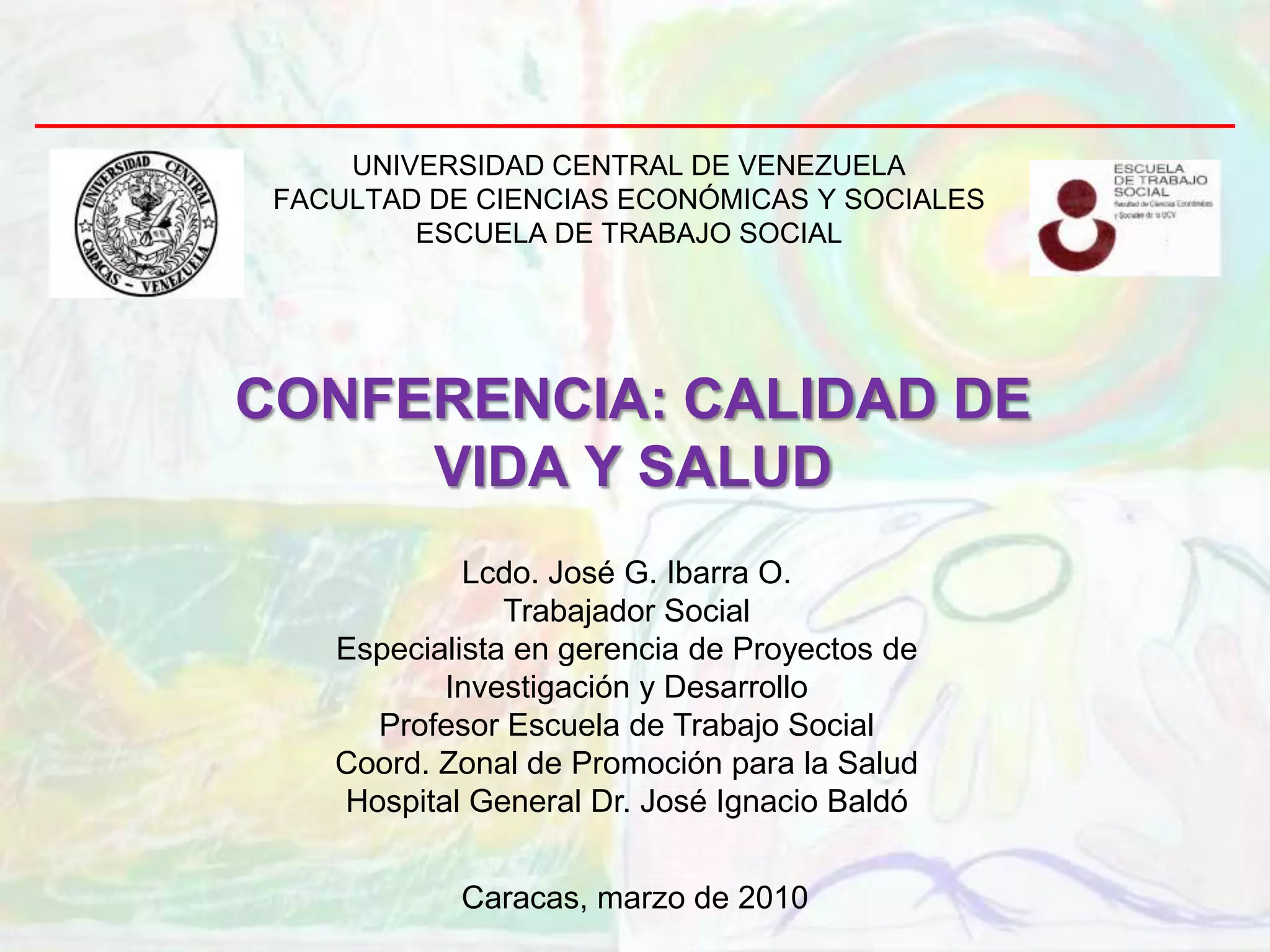 Calidad de vida y salud | PPSX