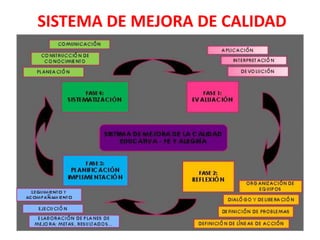 SISTEMA DE MEJORA DE CALIDAD
 