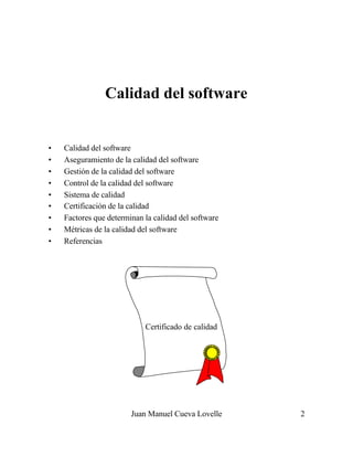 Calidad software