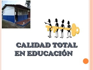 CALIDAD TOTAL
EN EDUCACIÓN
 