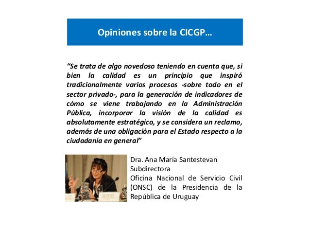 Calidad y excelencia en la gestion publica