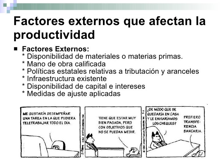 Calidad y productividad