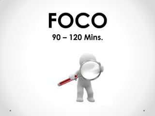 FOCO
90 – 120 Mins.
 