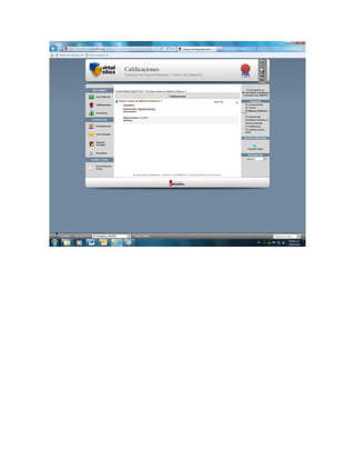 Calificaciones estudiante josé reyes