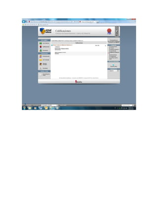 Calificaciones estudiante josé reyes