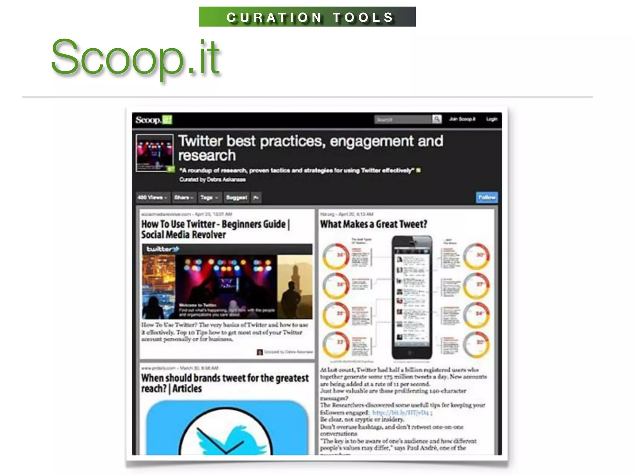 C U R AT I O N T O O L S



Scoop.it
 
