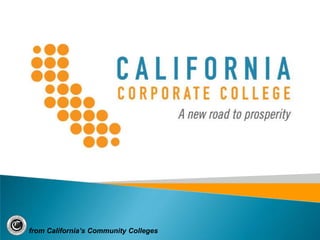 from California’s Community Colleges 