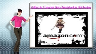 California Costumes Sexy Swashbuckler Set Review
 