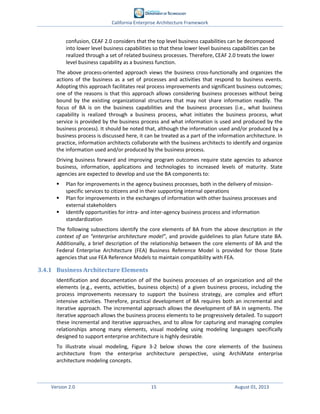 California enterprise architecture_framework_2_0 | PDF