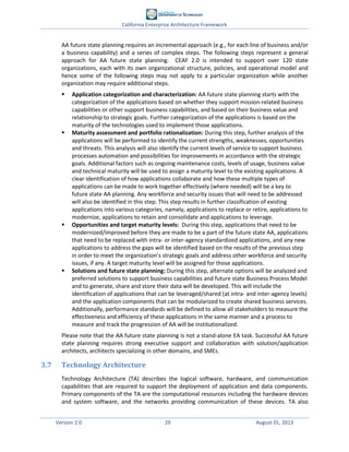 California enterprise architecture_framework_2_0 | PDF