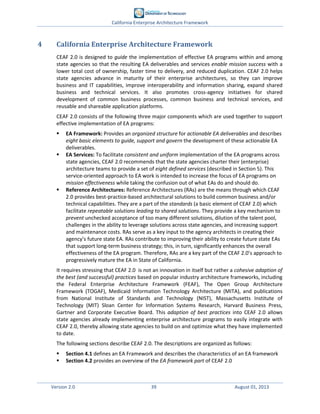 California enterprise architecture_framework_2_0 | PDF