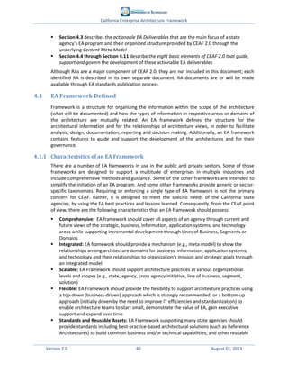 California enterprise architecture_framework_2_0 | PDF