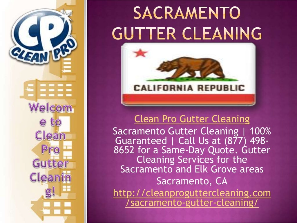 Sacramento Gutter Cleaning