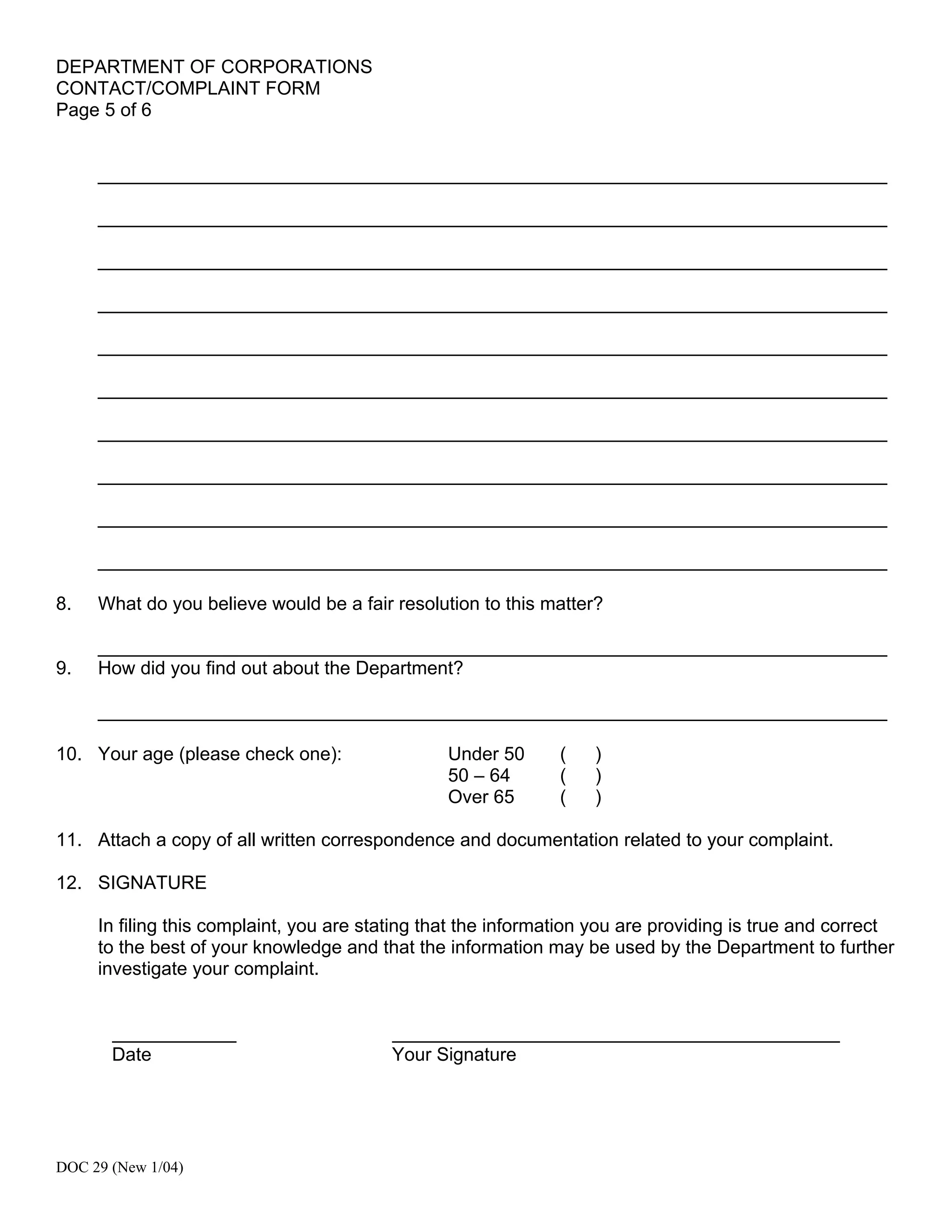 California Legal Forms