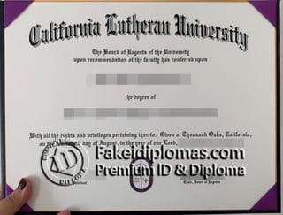 California Lutheran University degree