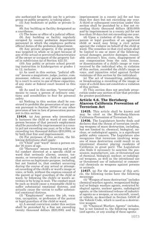 California penal code and evidence code 2014