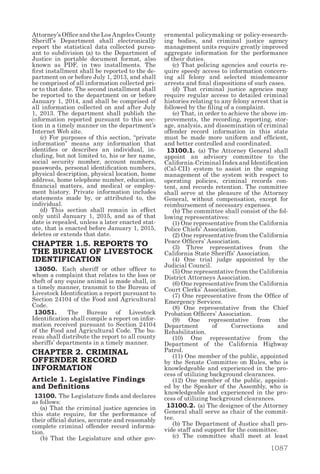 California penal code and evidence code 2014