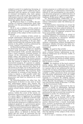 California penal code and evidence code 2014