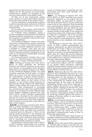 California penal code and evidence code 2014