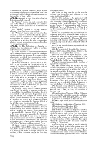 California penal code and evidence code 2014