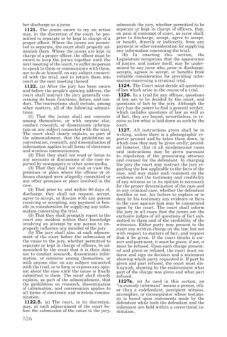 California penal code and evidence code 2014