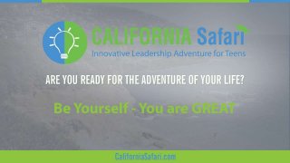 Be Yourself - You're Great | Learn Silicon Valley Innovation | Stanford University Tour