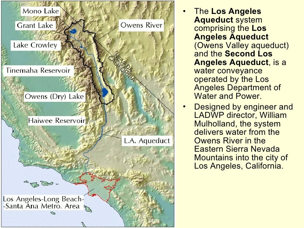 California state aqueducts