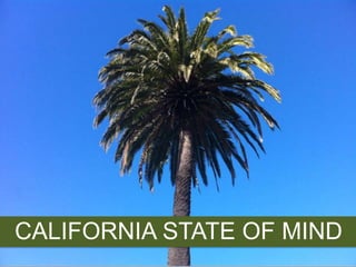 CALIFORNIA STATE OF MIND
 