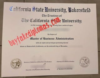 California State University Bakersfield Degree buy fake degree