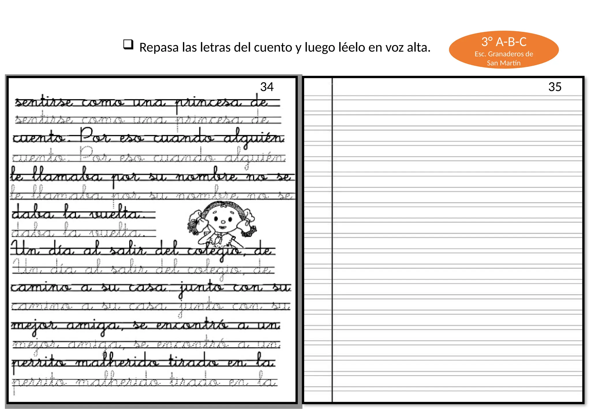 caligrafia para tercer grado de educacion primaria | PPTX