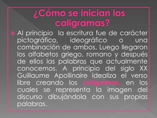 Caligramas
