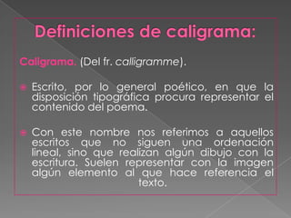 Caligramas