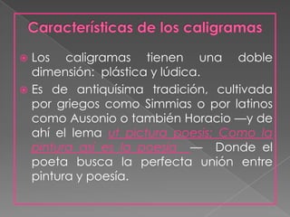 Caligramas