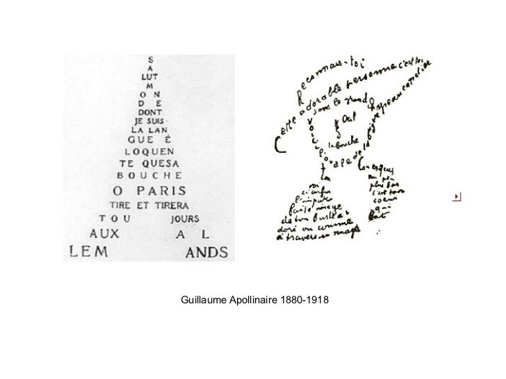 Caligramas De Guillaume Apollinaire