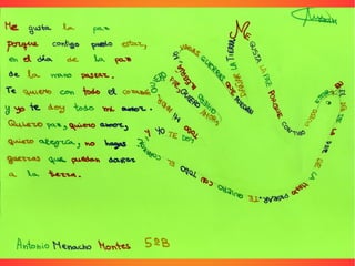 Caligramas para la Paz 5ºB 16/17