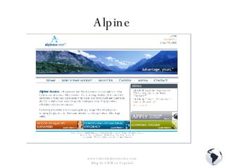 Alpine www.crmenlatinoamerica.com  Blog de CRM en Español  