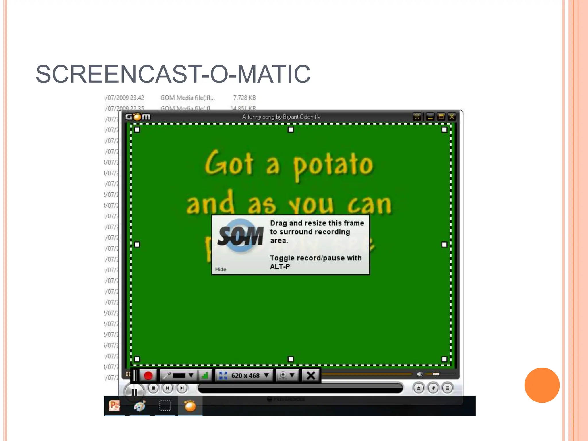 SCREENCAST-O-MATIC