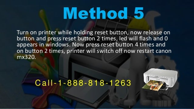 Call 1 888 818 1263 To Fix Canon Pixma Mx340 Printer Error 5200